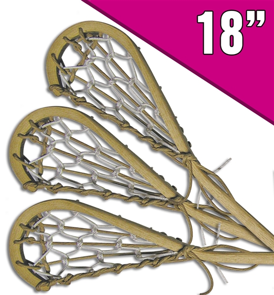 Mini wood lacrosse sticks and lacrosse gifts for mens hockey